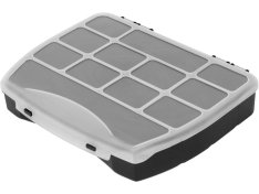 EXTOL CRAFT 78852 organizér, 12 přihrádek, 250x200x44mm, plastový