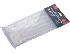 pásky na vodiče bílé, 140x3,6mm, 100ks, NYLON, 8856105 EXTOL PREMIUM