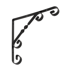 DOMAX konzole dekorativní černý 200x200mm WO200C 5282 DMX