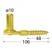 DOMAX držák čepu 106x48mm CW10/106 8309 DMX
