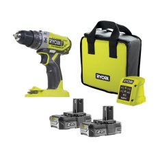 RYOBI R18PD2-220S Aku příklepová vrtačka sada 18V 5133004459