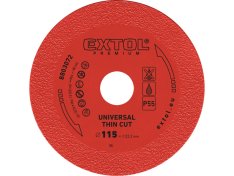 FORTUM Kotouč diamantový řezný EXTRA tenký 115x22,2x1,2mm 8803072