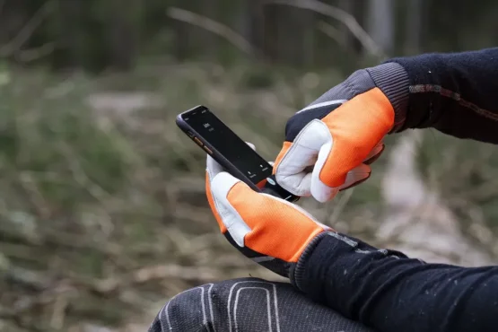HUSQVARNA Rukavice FUNCTIONAL vel. 10 kožené pro práci v lese 5996498-10