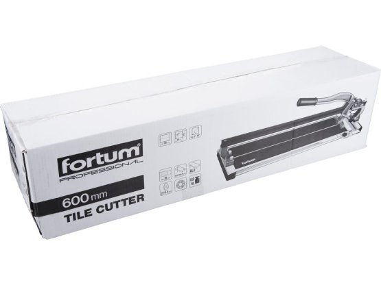 FORTUM řezačka obkladů ložisková, 600mm 4770816