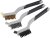 EXTOL PREMIUM 8803901 kartáče malé, sada 3ks, 180mm