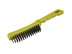 EXTOL CRAFT 960015 kartáč ocelový 5řadý, plastová rukojeť, 275mm, Fe