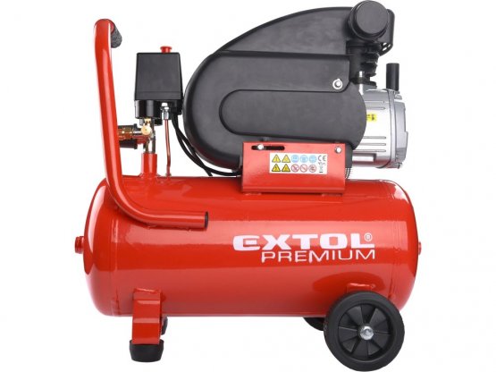 EXTOL PREMIUM kompresor olejový 1500W 24l 8895310