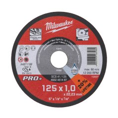 MILWAUKEE řezný kotouč CutWSCS PRO+ na kov 125 mm / 1mm