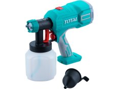 TOTAL Pistole stříkací na barvu 20V Li-ion bez baterie a nabíječky TSGLI2001