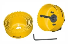PROTECO sada vykružovacích pil v kufru 26, 32, 38, 45, 51, 57, 64 mm 42.01-03190-2