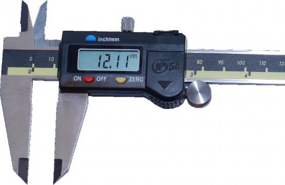 TIGRE posuvné měřítko 0-300 mm digitální IP54 včetně kalibrace 01-300-54