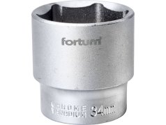 hlavice nástrčná, 1/2", 34mm, L 44mm, 61CrV5, FORTUM