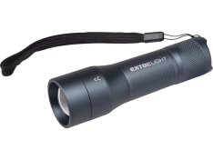 EXTOL LIGHT svítilna 250lm, zoom, celokovová, 250lm, CREE XPG 43153