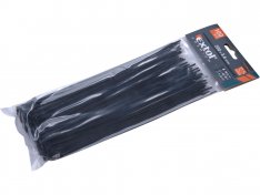 Pásky na vodiče černé 200x3,6mm 100ks 8856156 EXTOL PREMIUM