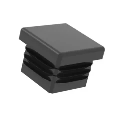 Zátka do jeklu 40 x 40 x 1-2 mm čtvercová černá