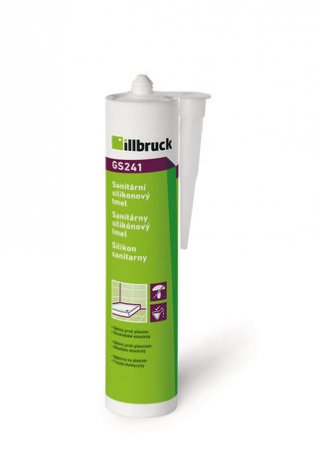 ILLBRUCK GS241 Sanitární silikonový tmel 310ml bílý