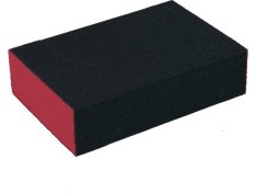 EXTOL brusná houba 100x70x25mm P60 čtyřstranná abrazivo-korund 8803662