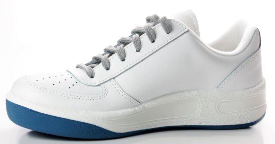 PRESTIGE Obuv Velcro vel.41 polobotka bílá VM86810-41-10
