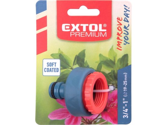 Konektor na kohoutek 3/4" - 1", EXTOL PREMIUM 8876422