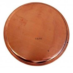 Víčko kouřové pr. 152 / 0,5 mm měď