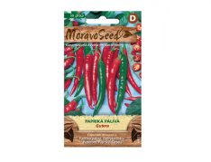 MoravoSeed Paprika zeleninová GUTERA, pálivá, červená-zelená dostup