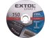 EXTOL CRAFT 106930 kotouče řezné na kov, 5ks, 150x1,6x22,2mm