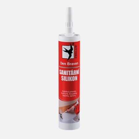 Sanitární silikon 280ml transparentní Den Braven