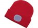 EXTOL LIGHT čepice s čelovkou 45lm, nabíjecí, USB, 43198, červená, univerzální velikost