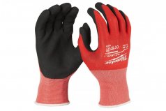 MILWAUKEE rukavice, velikost 8 / M, odolné proti proříznutí 4932471416 stupeň ochrany 1