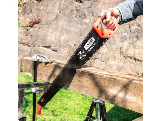 EXTOL PREMIUM 8812200 pila ocaska, 350mm, 9 zubů na 25mm, trojbroušené tvrzené zuby