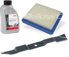 AL-KO sada nůž 51 cm + olej SAE30 0,6L + vzduchový filtr