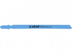 EXTOL PREMIUM 8805205 plátky do přímočaré pily 5ks, 106x1,8mm, úchyt BOSCH, Bi-metal