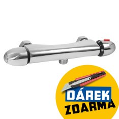 VITTORIA baterie termostatická sprchová univerzální, 100mm, chrom, keramický ventil 72024
