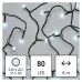 EMOS LED vánoční cherry řetěz – kuličky, 8 m, venkovní i vnitřní, studená bílá, časovač D5AC02