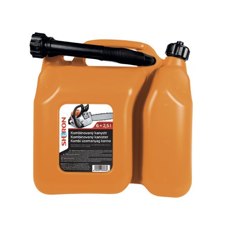 Sheron kanystr kombinovaný 6,0+2,5 l oranžový 6551055