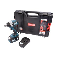 XTLINE aku rázový utahovák na 1/2" hlavice 8 V 1 x baterie + nabíječka XT102830-1B5B