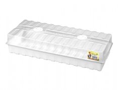 Nohel Garden Mini pařeniště s ventilací bílé 47x20x10cm