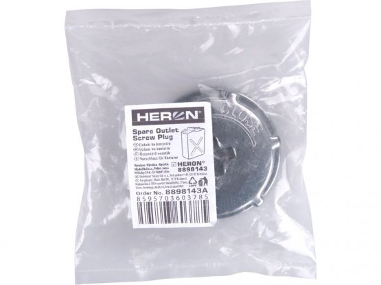 HERON náhradní kovový uzávěr ke kanystru 8898143A