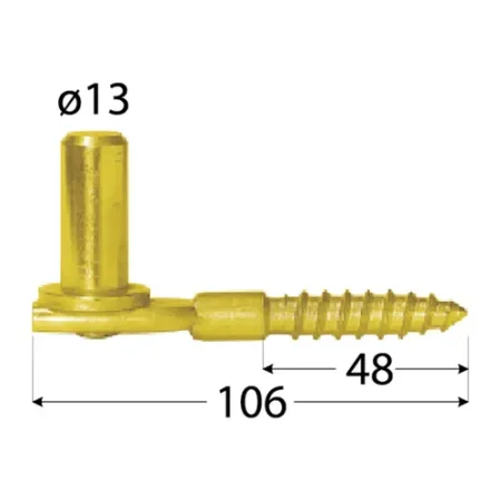 DOMAX držák čepu 106x48mm CW13/106 8308 DMX