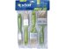 EXTOL CRAFT 91510 štětce ploché, sada 4ks, 1-1,5-2-2,5“ (25-38-50-63mm),, plastová rukojeť