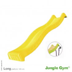 Jungle Gym skluzavka dlouhá žlutá s přípojkou na vodu