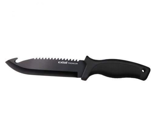 EXTOL nůž lovecký, 270/150mm, nerez, s nylon. pouzdrem, 8855302