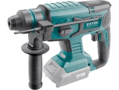 EXTOL INDUSTRIAL aku kladivo vrtací 1,7J SDS+ BRUSHLESS 20V Li-ion bez akumulátoru a nabíječky 8791819