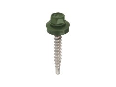 WFD Šroub farmářský 4,8x35mm lakovaný RAL 6020 balení 20ks BWFD-48035-6020 KLIMAS