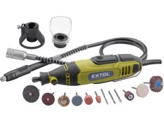 EXTOL přímá bruska s ohebným nástavcem 210ks 135W 404117