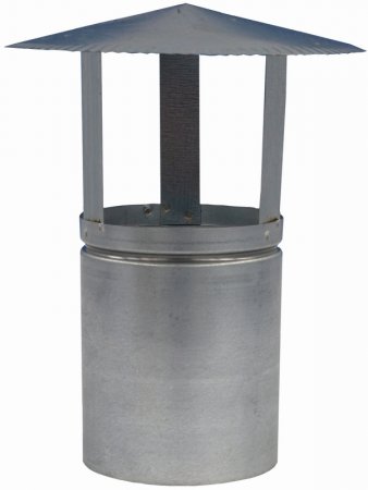 Stříška komínová ventilační pr. 118 / 0,55 mm pozinkovaná