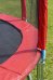 Trampolína GoodJump ČERVENÁ 305 cm s ochrannou sítí + žebřík + krycí plachta