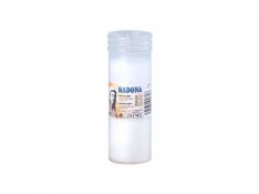 Svíce hřbitovní Madona vklad 240g ~ 3dny bílá lisovaná