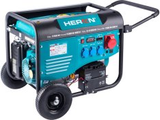 HERON elektrocentrála benzínová 13HP/6,0kW (400V), 2x2,2kW (230V), elektrický start 8896414