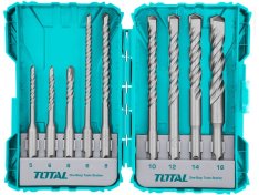 TOTAL Vrtáky sada 9ks SDS Plus TACSDL30901